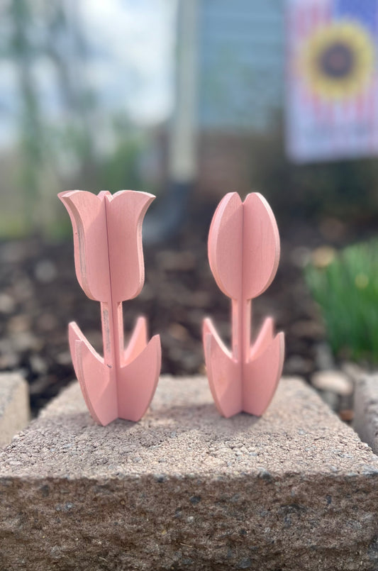 3D Wood Flower