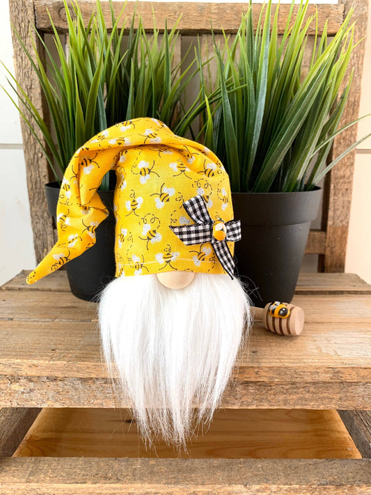 6" Mini Bee Sparkle Gnome: Boy
